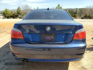 2009 BMW 5 Series 528i with VIN WBANU53589C122872, listed as a Copart auction lot 46658035 with 194,383 mi miles and Salvage Title. Bid and sale history available at carsss.com. Image 6.