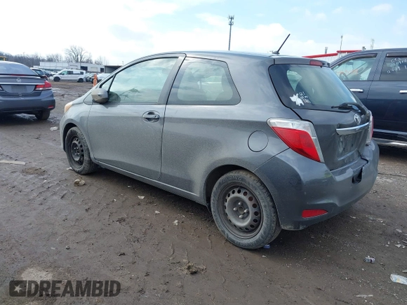 2013 Toyota Yaris L with VIN JTDJTUD30DD568688, listed as a IAAI auction lot 41665697 with 174,007 mi miles. Bid and sale history available at carsss.com. Image 3.
