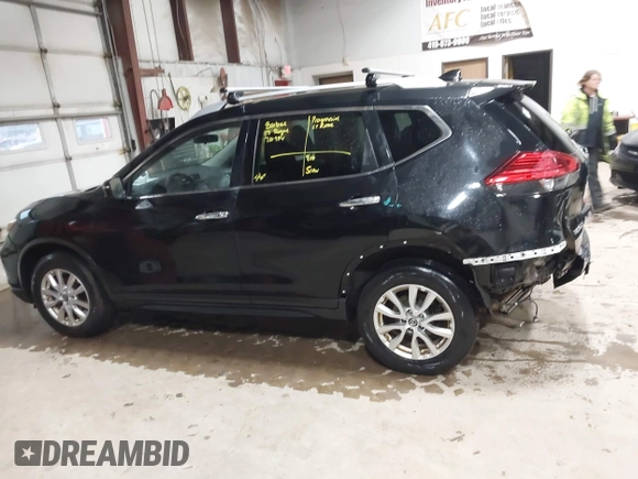 2017 Nissan Rogue SV with VIN KNMAT2MV1HP524175, listed as a IAAI auction lot 41931621 with 139,730 mi miles and . Bid and sale history available at carsss.com. Image 14.