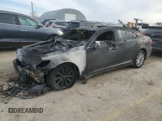 2010 Lexus LS 460 L with VIN JTHDL1EF2A5001925, listed as a Copart auction lot 50225345 with Not provided miles and Salvage title. Bid and sale history available at DreamBid. Image 1.