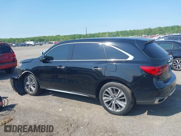 2017 Acura MDX Technology with VIN 5FRYD4H57HB037606, listed as a IAAI auction lot 42151431 with 45,156 mi miles and . Bid and sale history available at DreamBid. Image 14.