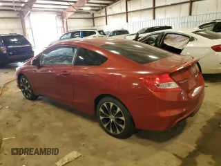 2013 Honda Civic Si with VIN 2HGFG4A59DH706684, listed as a Copart auction lot 61300645 with 129,824 mi miles and Salvage title. Bid and sale history available at DreamBid. Image 2.