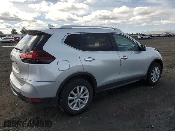 2018 Nissan Rogue SV with VIN 5N1AT2MV8JC842805, listed as a Copart auction lot 49251995 with 26,421 mi miles and Salvage Title. Bid and sale history available at carsss.com. Image 3.
