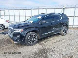 2020 GMC Acadia Denali with VIN 1GKKNXLS0LZ114519, listed as a IAAI auction lot 41650447 with 91,983 mi miles. Bid and sale history available at carsss.com. Image 2.