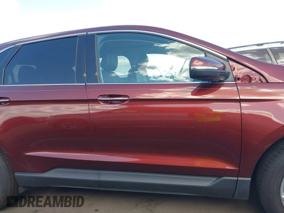 2015 Ford Edge Titanium with VIN 2FMTK4K8XFBB08680, listed as a IAAI auction lot 42066393 with 106,287 mi miles. Bid and sale history available at carsss.com. Image 14.