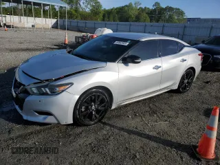 2018 Nissan Maxima SV with VIN 1N4AA6AP8JC374636, listed as a Copart auction lot 52882985 with 119,407 mi miles and Salvage Title. Bid and sale history available at DreamBid. Image 1.
