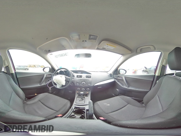 2013 Mazda 3 i Touring with VIN JM1BL1V74D1767779, listed as a Copart auction lot 54360115 with 120,405 mi miles and Salvage title. Bid and sale history available at DreamBid. Image 14.