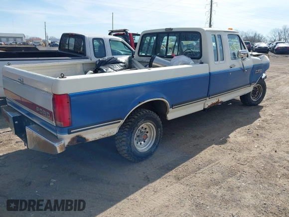 1991 Ford F-150 with VIN 1FTEX14H1MKB27955, listed as a IAAI auction lot 41856641 with 83,420 mi miles. Bid and sale history available at carsss.com. Image 4.