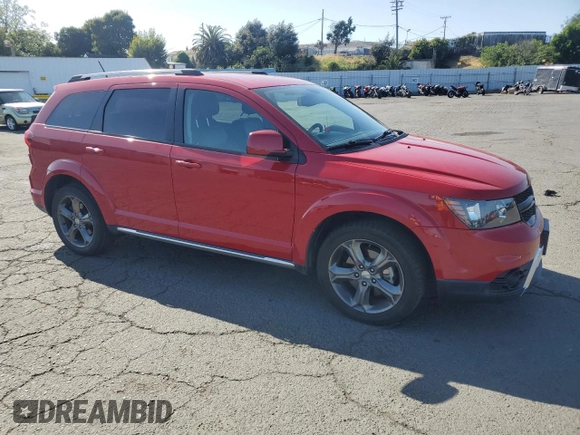 2015 Dodge Journey Crossroad with VIN 3C4PDCGB8FT595428, listed as a Copart auction lot 54228895 with 183,502 mi miles and Clean Title. Bid and sale history available at DreamBid. Image 4.