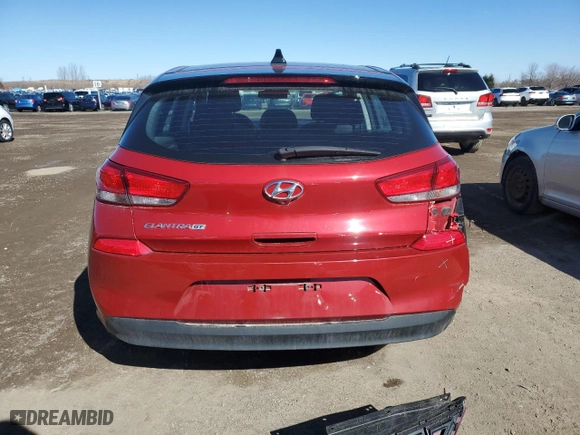 2020 Hyundai Elantra GT with VIN KMHH35LEXLU136711, listed as a Copart auction lot 46950115 with NaN miles and Clean Title. Bid and sale history available at carsss.com. Image 6.