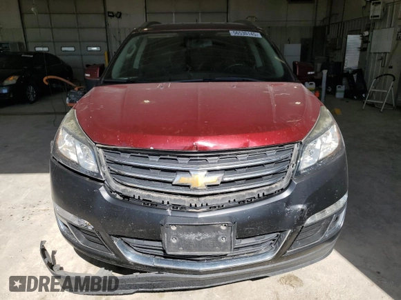 2016 Chevrolet Traverse LT z VIN 1GNKRGKD9GJ159330, wystawiony jako Copart lot #56530145 z przebiegiem 133 594 mil mil oraz Szkoda całkowita • Salvage title. Historia ofert i sprzedaży dostępna na DreamBid. Obrazek 5.