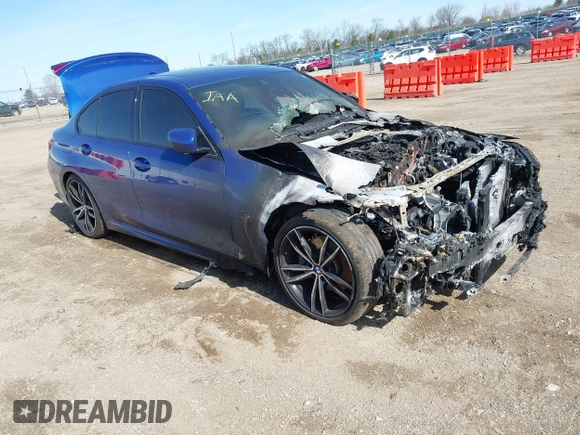 2019 BMW 3 Series 330i with VIN WBA5R1C58KAK07271, listed as a IAAI auction lot 41941194 with Not provided miles and . Bid and sale history available at DreamBid. Image 1.