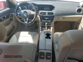2014 Mercedes-Benz C 250 Sport with VIN WDDGF4HB6ER309832, listed as a Copart auction lot 61725615 with 123,341 mi miles and Salvage title. Bid and sale history available at DreamBid. Image 8.
