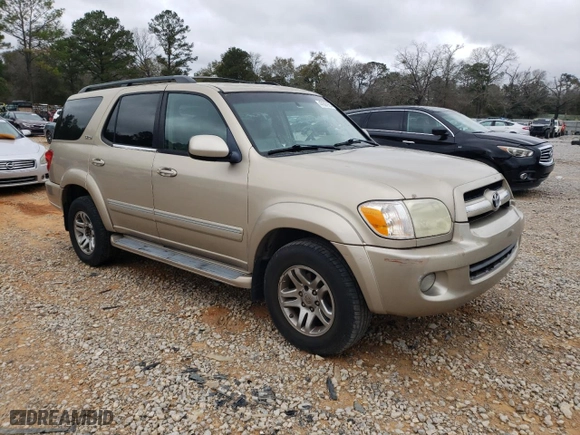 2005 Toyota Sequoia SR5 with VIN 5TDZT34A15S255084, listed as a Copart auction lot 47897985 with 212,582 mi miles and Clean Title. Bid and sale history available at carsss.com. Image 4.