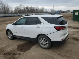 2023 Chevrolet Equinox LT with VIN 3GNAXUEG6PL255589, listed as a Copart auction lot 50379685 with 19,714 mi miles and Salvage Title. Bid and sale history available at DreamBid. Image 2.