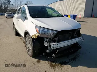 2018 Buick Encore Preferred with VIN KL4CJASB6JB668884, listed as a Copart auction lot 46439025 with 59,406 mi miles and Salvage Title. Bid and sale history available at DreamBid. Image 14.