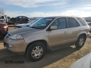 2002 Acura MDX with VIN 2HNYD18262H524295, listed as a Copart auction lot 45779025 with 132,786 mi miles and Clean Title. Bid and sale history available at carsss.com. Image 1.