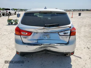 2017 Mitsubishi Outlander ES with VIN JA4AP3AU3HZ069902, listed as a Copart auction lot 57894455 with 184,416 mi miles and Salvage title. Bid and sale history available at DreamBid. Image 6.
