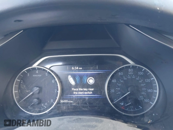2023 Nissan Murano SV with VIN 5N1AZ2BJXPC115124, listed as a IAAI auction lot 41081274 with 36,499 mi miles and . Bid and sale history available at DreamBid. Image 7.