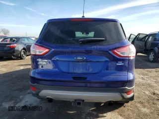 2014 Ford Escape SE with VIN 1FMCU9GX6EUD16166, listed as a Copart auction lot 83913634 with 123,624 mi miles and Salvage Title. Bid and sale history available at carsss.com. Image 6.