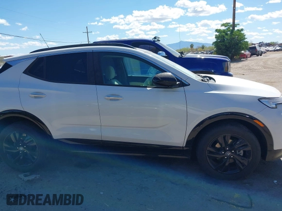 2024 Buick Encore GX Sport Touring with VIN KL4AMDSLXRB080801, listed as a IAAI auction lot 42034955 with 2,743 mi miles and . Bid and sale history available at DreamBid. Image 13.
