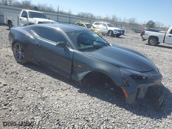 2016 Chevrolet Camaro 2LT with VIN 1G1FD1RSXG0131979, listed as a Copart auction lot 48692585 with 12,845 mi miles and Salvage Title. Bid and sale history available at carsss.com. Image 4.