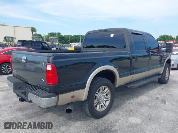 2008 Ford F-250 XL with VIN 1FTSW21R48EA97993, listed as a IAAI auction lot 42689379 with 217,325 mi miles and . Bid and sale history available at DreamBid. Image 4.