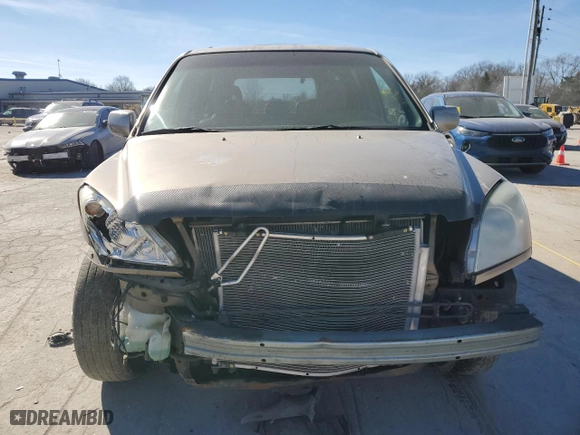 2003 Honda Pilot EX with VIN 2HKYF18753H583293, listed as a Copart auction lot 47276235 with 247,434 mi miles and Salvage Title. Bid and sale history available at carsss.com. Image 5.
