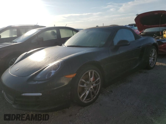 2013 Porsche Boxster S with VIN WP0CB2A89DS133728, listed as a Copart auction lot 73881104 with 0 mi miles and Non Repairable. Bid and sale history available at carsss.com. Image 1.