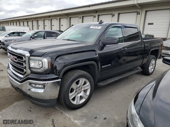 2016 GMC Sierra 1500 SLE with VIN 3GTP1MEC8GG128014, listed as a Copart auction lot 79296204 with 91,872 mi miles and Salvage Title. Bid and sale history available at carsss.com. Image 1.