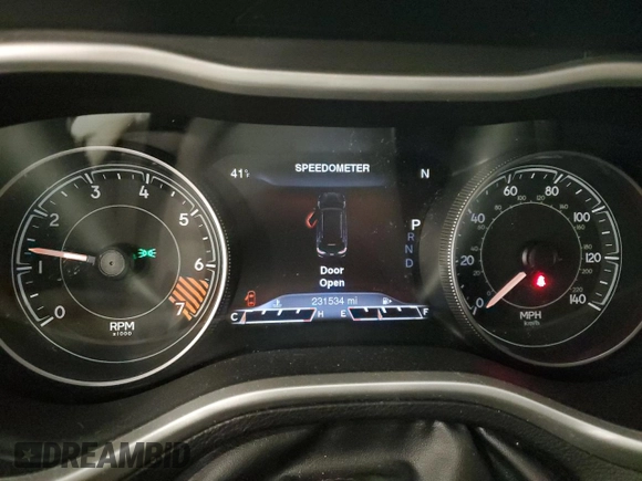 2014 Jeep Cherokee Limited with VIN 1C4PJMDB4EW296630, listed as a Copart auction lot 48702995 with 231,534 mi miles and Salvage Title. Bid and sale history available at DreamBid. Image 9.