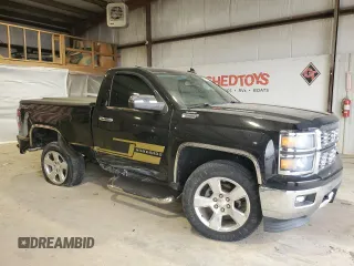 2015 Chevrolet Silverado 1500 LT with VIN 1GCNKREC3FZ433761, listed as a Copart auction lot 49672965 with 52,155 mi miles and Salvage Title. Bid and sale history available at carsss.com. Image 4.
