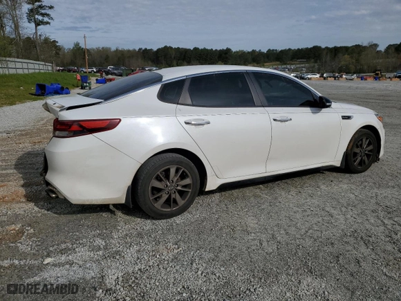 2017 Kia Optima LX 1.6T with VIN 5XXGT4L1XHG175299, listed as a Copart auction lot 47173994 with 129,416 mi miles and Salvage Title. Bid and sale history available at carsss.com. Image 3.