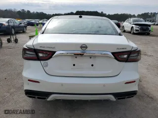 2023 Nissan Maxima Platinum with VIN 1N4AA6FV1PC507737, listed as a Copart auction lot 45712415 with 28,135 mi miles and Salvage Title. Bid and sale history available at carsss.com. Image 6.