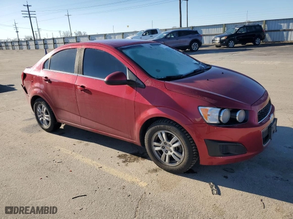 2012 Chevrolet Sonic LT with VIN 1G1JC5SHXC4119112, listed as a Copart auction lot 47313665 with 141,587 mi miles and Salvage Title. Bid and sale history available at carsss.com. Image 4.