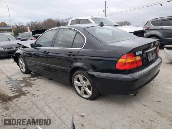 2005 BMW 3 Series 330xi with VIN WBAEW53405PN37902, listed as a Copart auction lot 80821814 with Not provided miles and Salvage title. Bid and sale history available at DreamBid. Image 2.