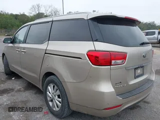 2016 Kia Sedona LX with VIN KNDMB5C16G6116730, listed as a IAAI auction lot 40953112 with 147,191 mi miles. Bid and sale history available at carsss.com. Image 3.