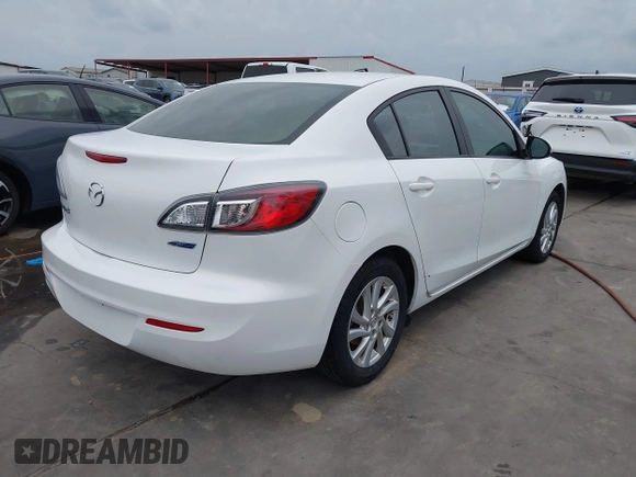 2012 Mazda Mazda3 i Touring with VIN JM1BL1V74C1694444, listed as a IAAI auction lot 41879335 with 123,020 mi miles. Bid and sale history available at carsss.com. Image 4.