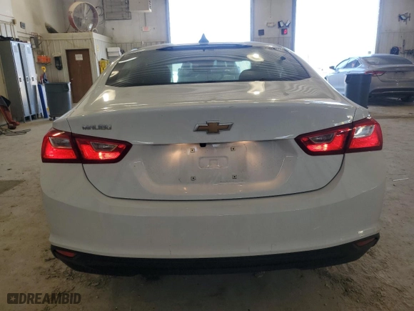 2024 Chevrolet Malibu LS with VIN 1G1ZC5ST0RF133847, listed as a Copart auction lot 48172615 with 7,653 mi miles and Salvage Title. Bid and sale history available at carsss.com. Image 6.
