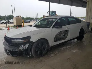 2024 Honda Accord Sport-L with VIN 1HGCY2F74RA078747, listed as a Copart auction lot 59018995 with 3,656 mi miles and Salvage title. Bid and sale history available at DreamBid. Image 1.