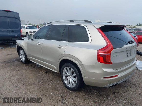 2016 Volvo XC90 T6 Momentum with VIN YV4A22PK7G1078794, listed as a IAAI auction lot 41874698 with 120,256 mi miles. Bid and sale history available at carsss.com. Image 3.