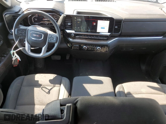 2024 GMC Sierra 1500 with VIN 1GTUUBE82RZ199366, listed as a Copart auction lot 72135544 with 15,122 mi miles and Salvage Title. Bid and sale history available at DreamBid. Image 8.