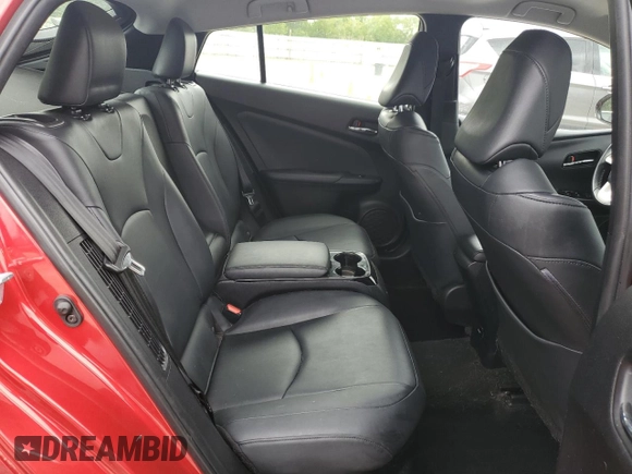 2017 Toyota Prius Plus with VIN JTDKARFPXH3064037, listed as a Copart auction lot 60490325 with 75,156 mi miles and Salvage title. Bid and sale history available at DreamBid. Image 11.
