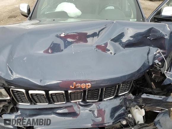 2021 Jeep Grand Cherokee Limited with VIN 1C4RJFBGXMC824531, listed as a Copart auction lot 57774215 with 57,625 mi miles and Salvage title. Bid and sale history available at DreamBid. Image 12.