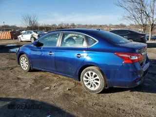2019 Nissan Sentra SV with VIN 3N1AB7AP5KY389541, listed as a Copart auction lot 45292595 with 44,587 mi miles and Salvage Title. Bid and sale history available at DreamBid. Image 2.