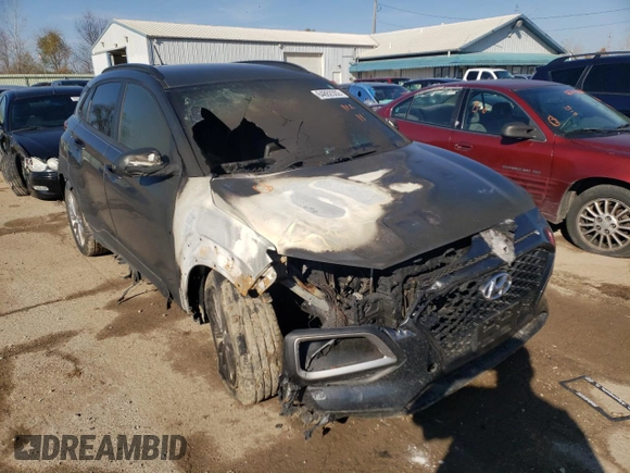 2020 Hyundai Kona SEL with VIN KM8K2CAA2LU564947, listed as a Copart auction lot 64862302 with 0 mi miles. Bid and sale history available at carsss.com. Image 1.