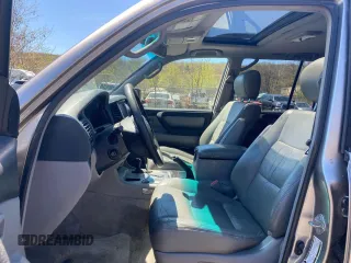 2004 Toyota Land Cruiser z VIN JTEHT05J542063838, wystawiony jako Copart lot #55477635 z przebiegiem 290 726 mil mil oraz Czysty tytuł • Clean title. Historia ofert i sprzedaży dostępna na DreamBid. Obrazek 5.