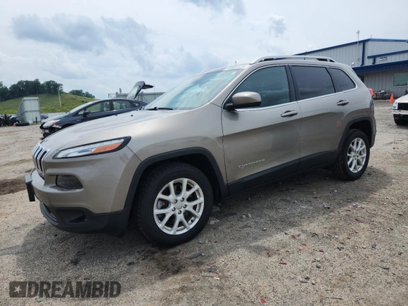 2017 Jeep Cherokee Latitude z VIN 1C4PJLCBXHW604108, wystawiony jako Copart lot #63800125 z przebiegiem 51 445 mil mil oraz Czysty tytuł • Clean title. Historia ofert i sprzedaży dostępna na DreamBid. Obrazek 1.