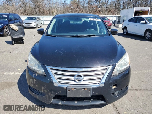 2013 Nissan Sentra SV with VIN 3N1AB7AP0DL657623, listed as a Copart auction lot 51372285 with 114,507 mi miles and Clean Title. Bid and sale history available at DreamBid. Image 5.
