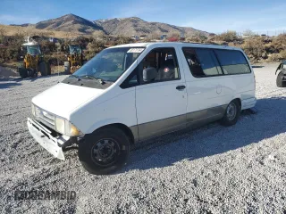 1993 Ford Aerostar with VIN 1FMDA31X9PZA67712, listed as a Copart auction lot 80171704 with 229,582 mi miles and Salvage Title. Bid and sale history available at carsss.com. Image 1.